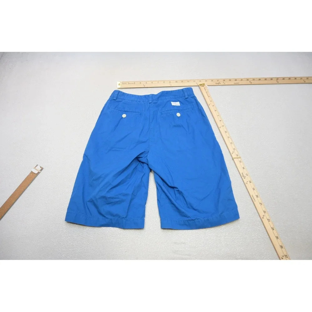 Vineyard Vines Club Short Mens Size 28 Blue Cotton Twill Preppy Excellent